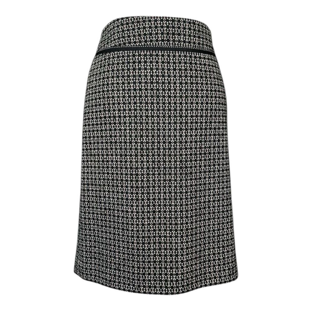 Ann Taylor Wool Blend Blk/Gray/Pink Classic Tweed Business Skir… - Picture 7 of 7